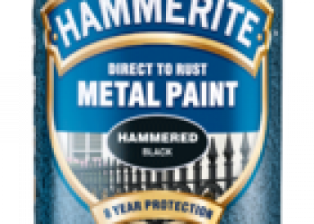 Hammerite Metal Pain Hammered Black 2.5L